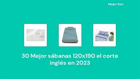 sábanas 120x190 el corte inglés